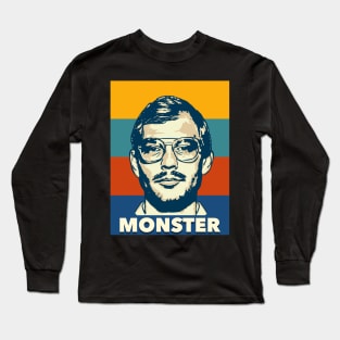 Monster:jeffrey dahmer Long Sleeve T-Shirt